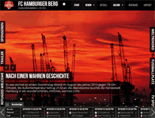 Tablet Screenshot of fc-hamburger-berg.de